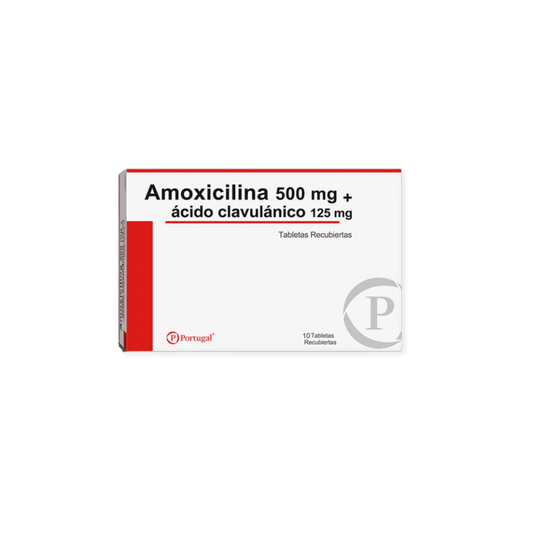 Amox + AC.CLAV 500MG + 125MG  TABL PORTUGAL