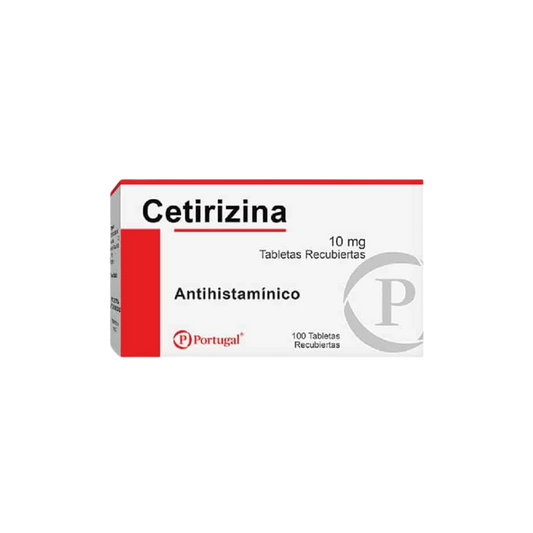 Cetirizina 10MG  TABLETAS PORTUGAL