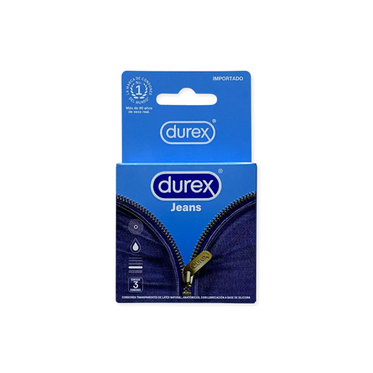 Preservativo DUREX Jeans X 3 UNID